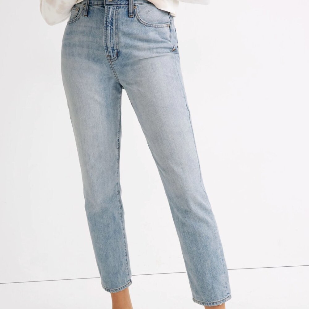 Madewell The Curvy Perfect Vintage Jean Size 26 Light Wash